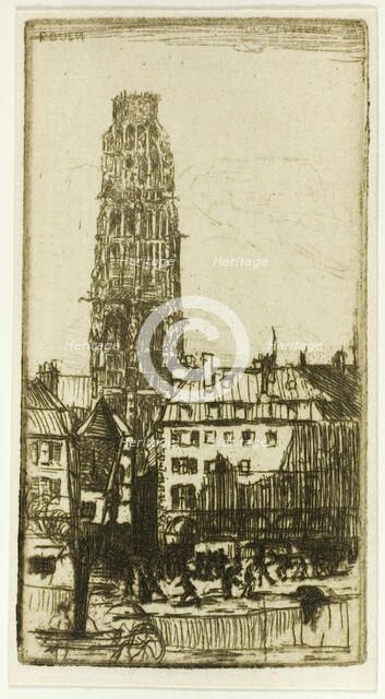 Tour de Beurre, Rouen, 1899. Creator: Donald Shaw MacLaughlan.