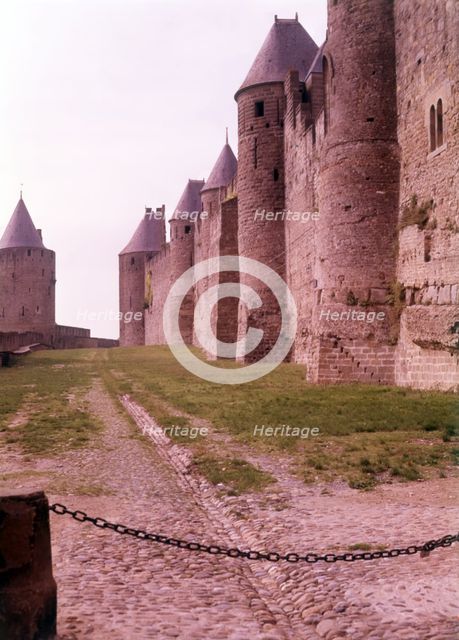Tour de la Vade, Carcassonne, France, c1955. Creator: Arthur Charles Kirby Ware.