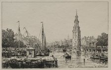 Tour de Montelban, Amsterdam, 1884. Creator: Maxime Lalanne (French, 1827-1886)