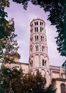 Tour Fenestrelle, Uzes, Gard, France, c1955. Creator: Arthur Charles Kirby Ware