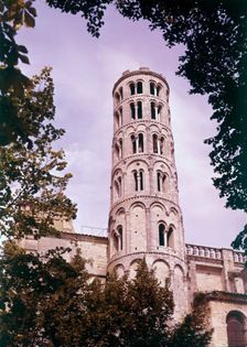 Tour Fenestrelle, Uzes, Gard, France, c1955. Creator: Arthur Charles Kirby Ware