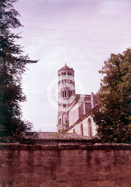 Tour Fenestrelle, Uzes, Gard, France, c1955. Creator: Arthur Charles Kirby Ware.