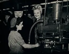 Tour of Inspection in an Arms Factory 1940s, (1945). Creator: Unknown
