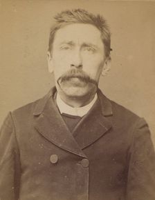 Tournadre. Jacques (ou Eugène). 32 ans, né à Marchal (Cantal). Journaliste. Anarchiste. 3/..., 1894. Creator: Alphonse Bertillon