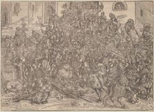 Tournament, 1509. Artist: Cranach, Lucas, the Elder (1472-1553)