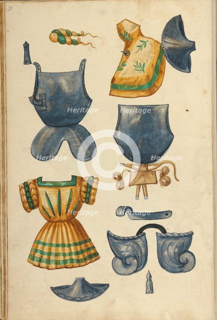 Tournament Armor, about 1560-1570. Creator: Unknown.