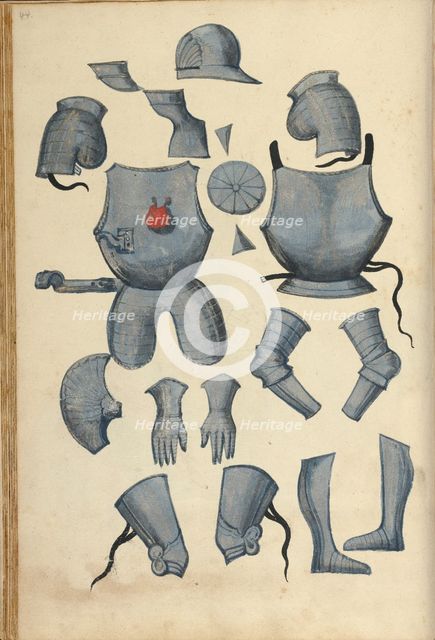 Tournament Armor, about 1560-1570. Creator: Unknown.