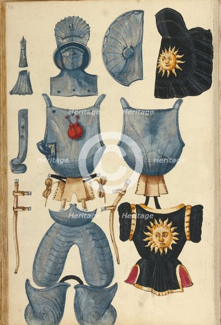 Tournament Armor, about 1560-1570. Creator: Unknown.
