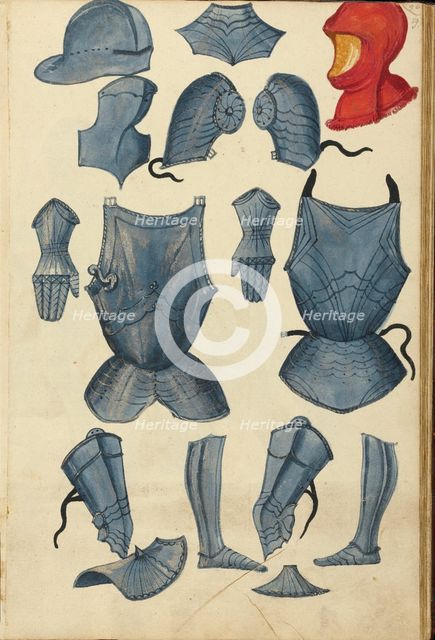 Tournament Armor, about 1560-1570. Creator: Unknown.