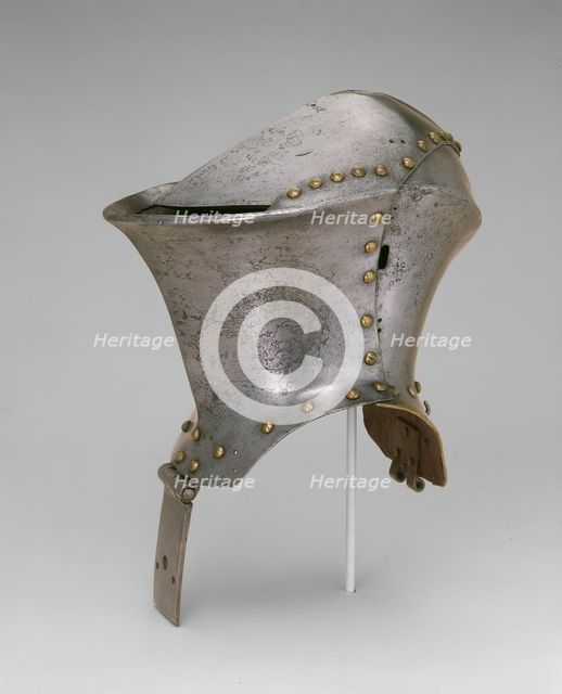 Tournament Helm (Stechhelm), Innsbruck, c. 1490. Creator: Unknown.