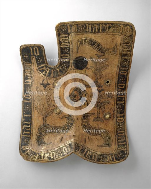 Tournament or Cavalry Shield (Targe), probably Austrian, early 15th century. Creator: Unknown.