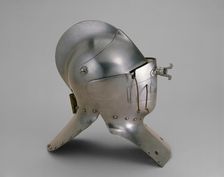 Tournament Sallet (Rennhut) with Buffe, Saxony, c. 1570/1600. Creator: Unknown