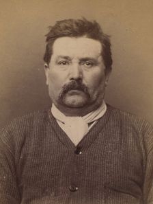 Tournan. Pierre. 49 ans, né à Bouzouville (Moselle). Fabricant de couronnes. Anarchiste. 6..., 1894. Creator: Alphonse Bertillon