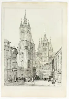 Tournay, 1833. Creator: Samuel Prout