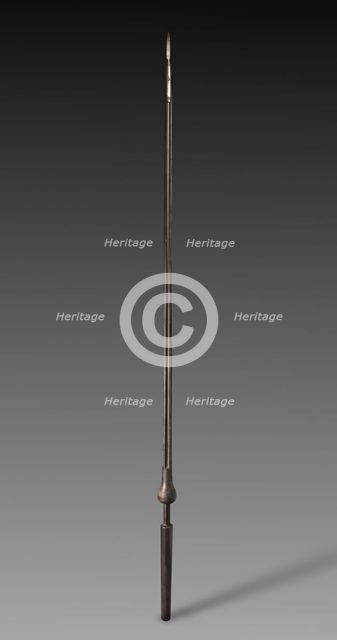 Tourney Lance, probably late 1800s (in 16th century style). Creator: Unknown.