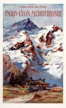 Tourist Brochure for Chemins-de-fer Paris-Lyon-Mediterranean, 1930