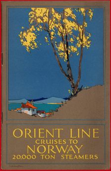 Tourist Brochure for Cruises by Norway and Nordic capitals, 1928