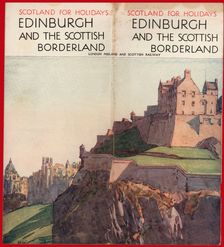 Tourist brochure of Scotland, Edinburgh, 1928