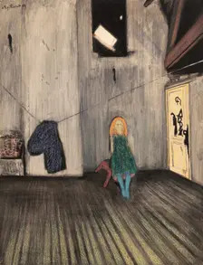 Toute seule (Alone), 1909. Creator: Spilliaert, Léon (1881-1946)