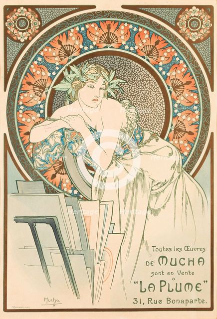 Toutes les Oeuvres de Mucha, 1898. Creator: Alphonse Mucha.