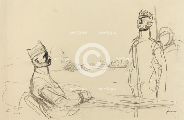 Toward Justice, c. 1914/1919. Creator: Jean Louis Forain.