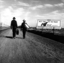 Toward Los Angeles, California, 1937. Creator: Dorothea Lange