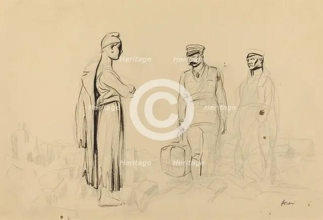 Toward Peace, c. 1914/1919. Creator: Jean Louis Forain.