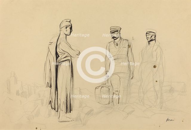 Toward Peace, c. 1914/1919. Creator: Jean Louis Forain.