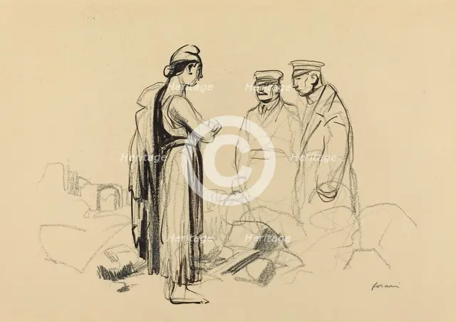 Toward Peace, c. 1914/1919. Creator: Jean Louis Forain.