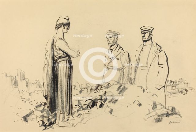 Toward Peace, c. 1914/1919. Creator: Jean Louis Forain.