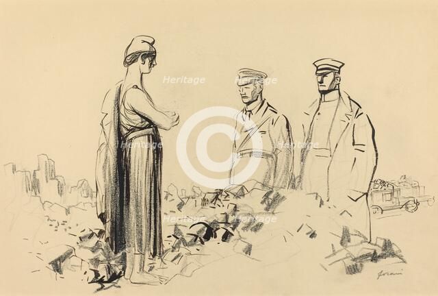 Toward Peace, c. 1914/1919. Creator: Jean Louis Forain.