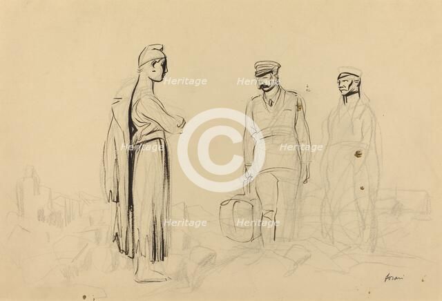 Toward Peace, c. 1914/1919. Creator: Jean Louis Forain.