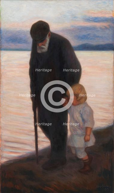 Towards the Evening, 1913. Creator: Simberg, Hugo (1873-1917).