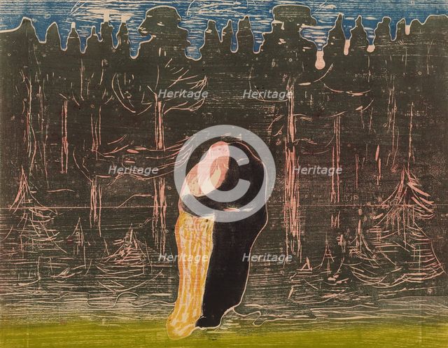 Towards the forest II (Mot skogen II), 1915.