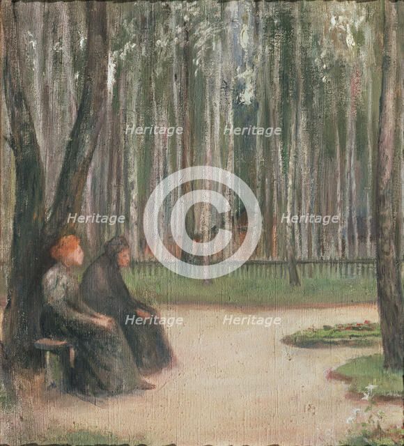 Towards evening, 1897. Artist: Villiam, Yelena Nikolayevna (1860-1919)