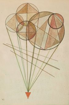 Towards One Point, 1928. Creator: Vassily Kandinsky