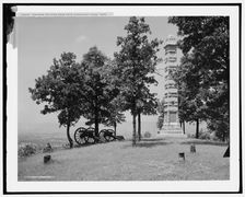 Towards Orchard Knob from Missionary Ridge, Tenn., c1902. Creator: William H. Jackson