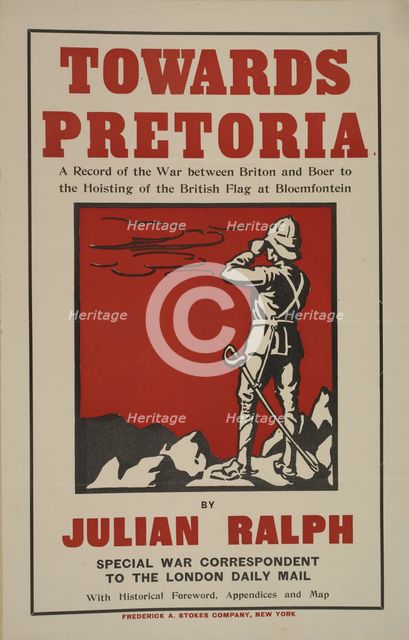 Towards Pretoria, c1895 - 1911. Creator: Unknown.