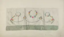 Towel, 1935/1942. Creator: John Hall
