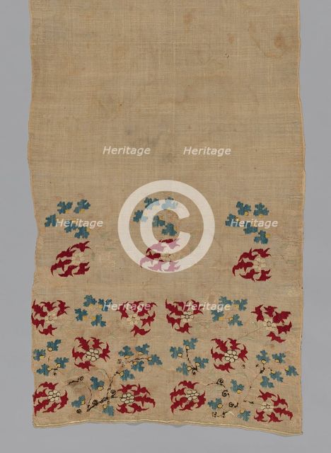 Towel, Greece, 1700/1900. Creator: Unknown.