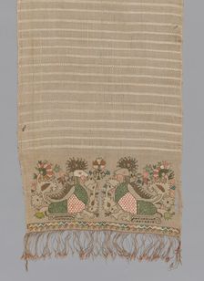 Towel, Greece, 18th century. Creator: Unknown