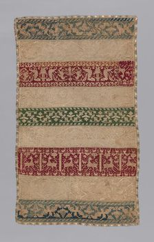 Towel, Italy, 16th century. Creator: Unknown