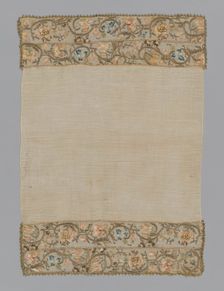 Towel or Napkin (Altered ?), Turkey, 19th century. Creator: Unknown