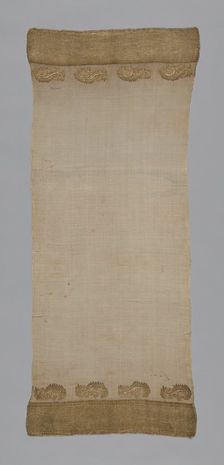 Towel or Napkin, Turkey, 1875/1900. Creator: Unknown
