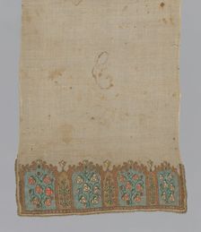 Towel or Napkin, Turkey, 18th century. Creator: Unknown