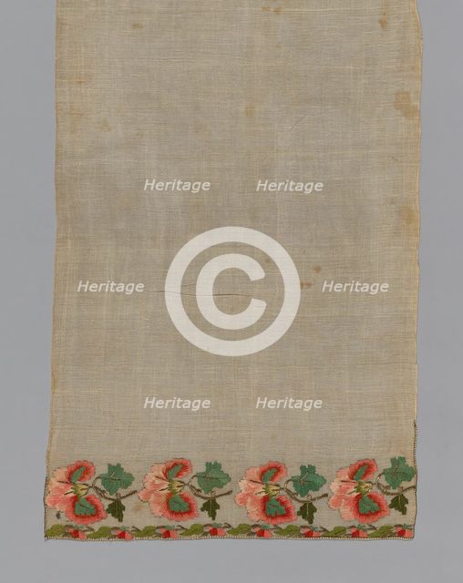 Towel or Napkin, Turkey, 18th century. Creator: Unknown.
