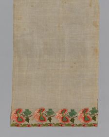 Towel or Napkin, Turkey, 18th century. Creator: Unknown