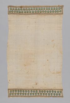 Towel or Napkin, Turkey, 18th century. Creator: Unknown