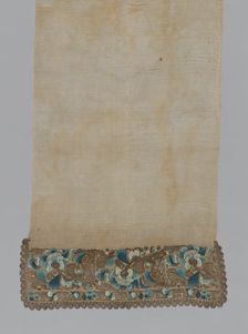 Towel or Napkin, Turkey, 19th century. Creator: Unknown