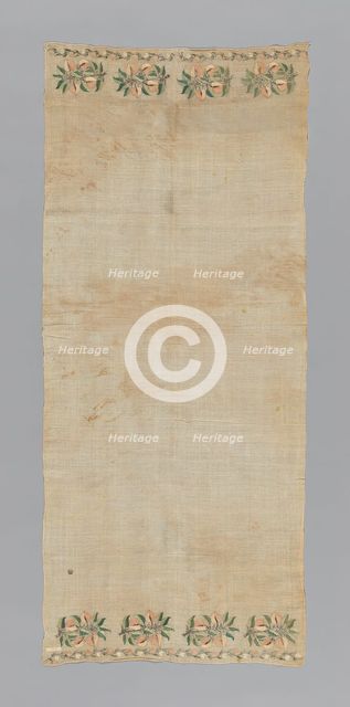 Towel or Napkin, Turkey, 19th century. Creator: Unknown.